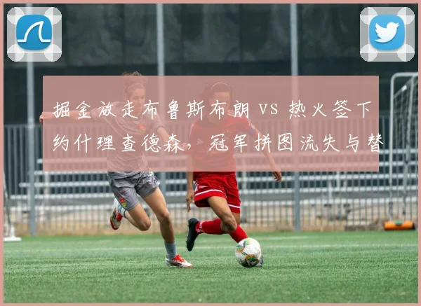 掘金放走布鲁斯布朗 vs 热火签下约什理查德森，冠军拼图流失与替代方案对比
